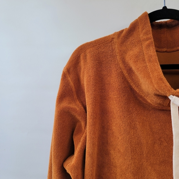 Standard Issue Funnel Neck Pullover Terry Sweatshirt Men's Size Medium Retro - Picture 2 of 14